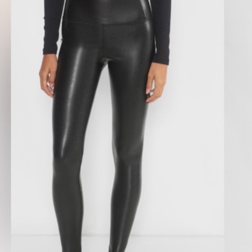 Wilfred Free Womens Black Faux Leather Leggings XS